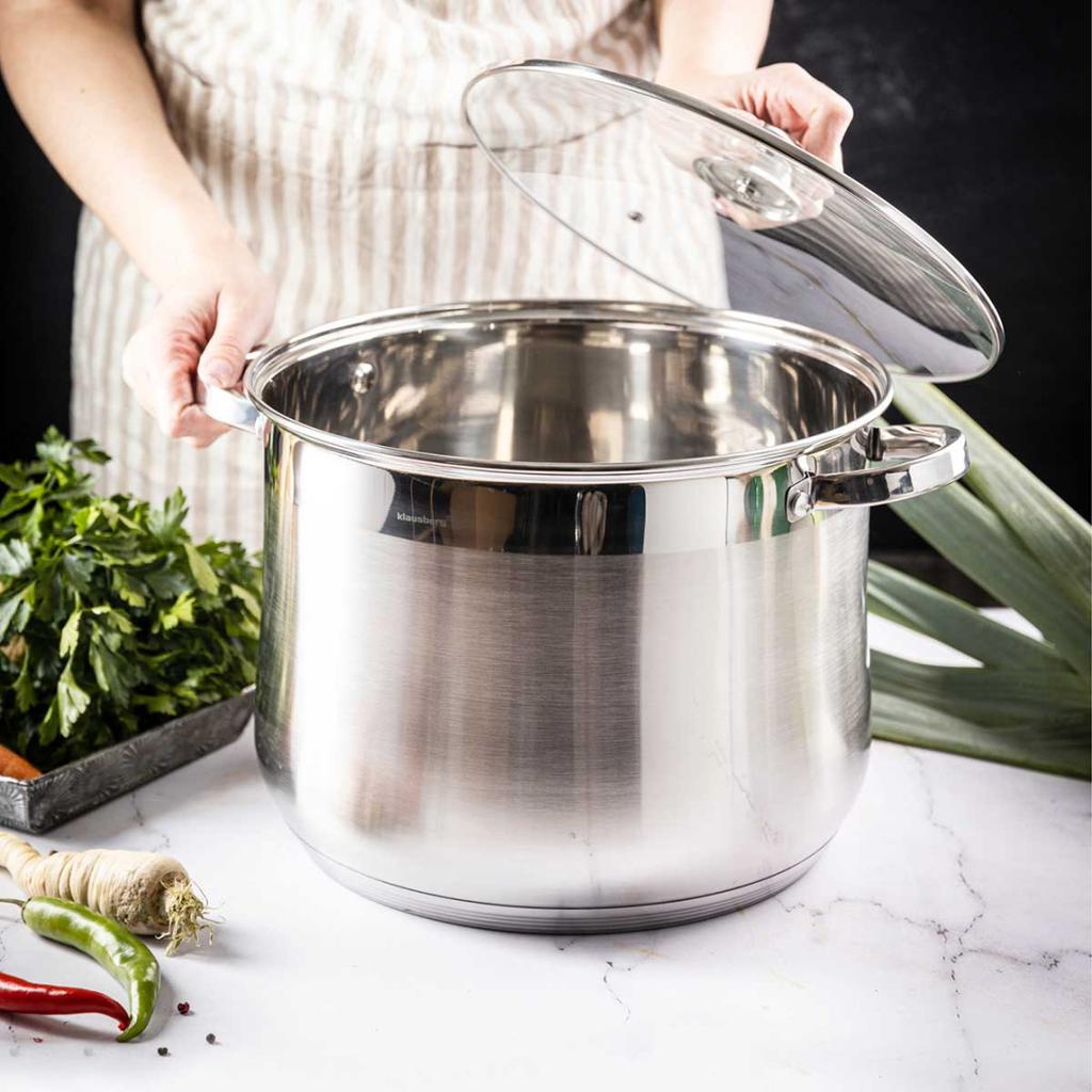 KLAUSBERG POT WITH LID 8.6L KB-7163
