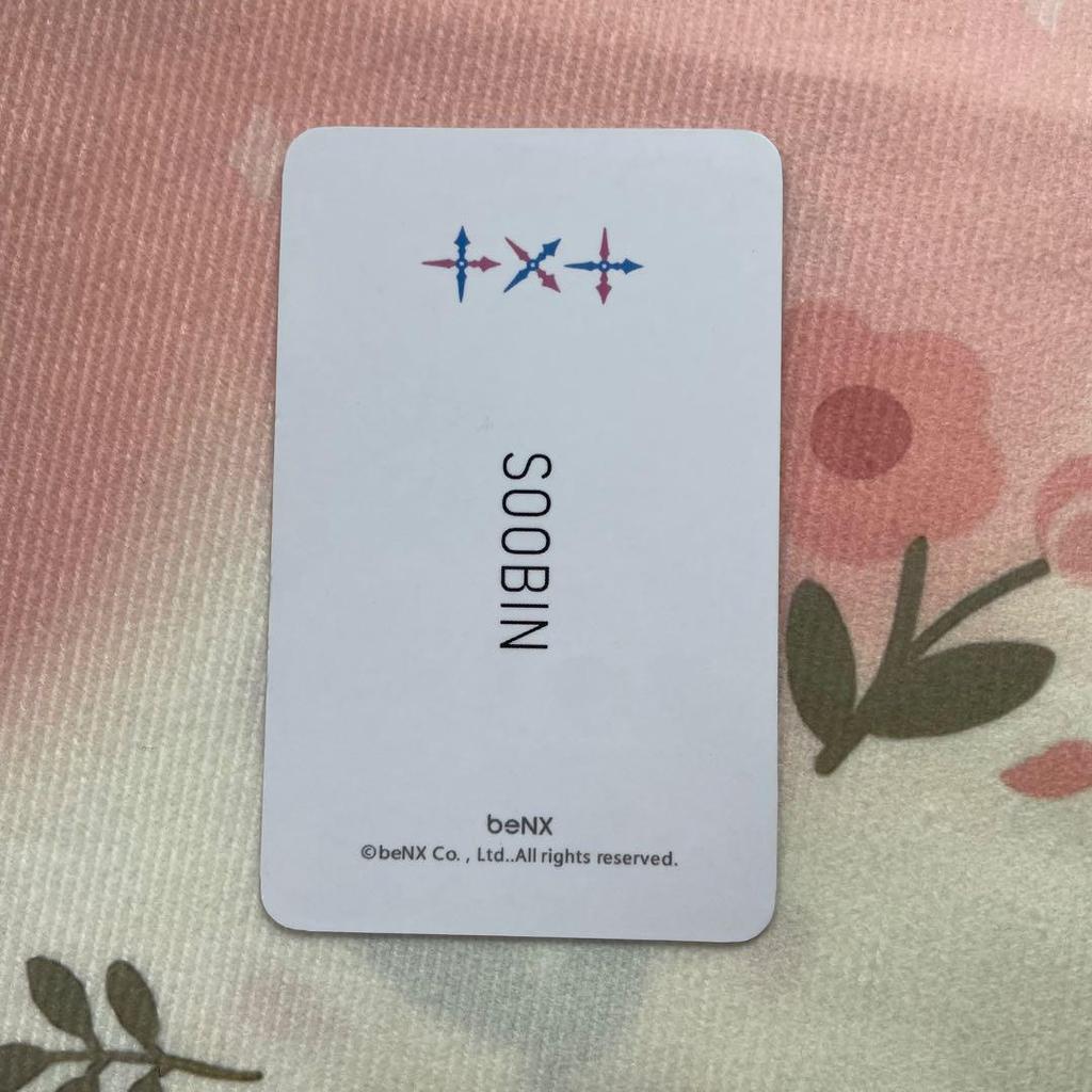 [USED] TXT Weply MAGIC HOUR Subin Trading Card FC Japan