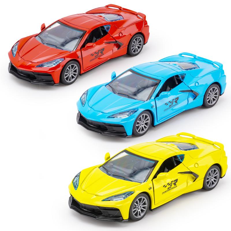 Boy toy alloy car 1:36 rebound simulation sports car off-road vehicle model as a gift for children