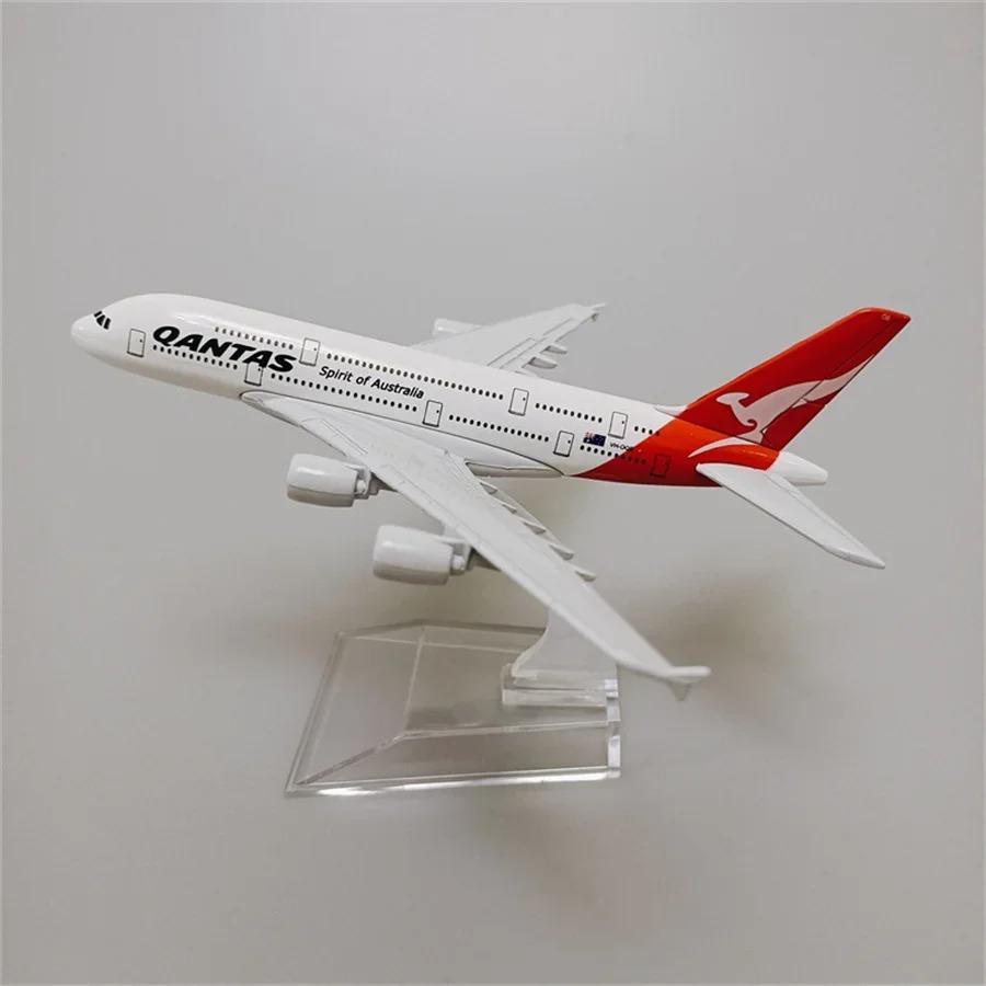 16/20CM Diecast Metal Australia Jetstar Airlines A320 A380  Airplane Aircraft Model Toy for Christmas Gift Home Decor Plane Model