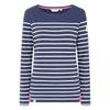 Lazy Jacks Womens/Ladies Striped Breton Top