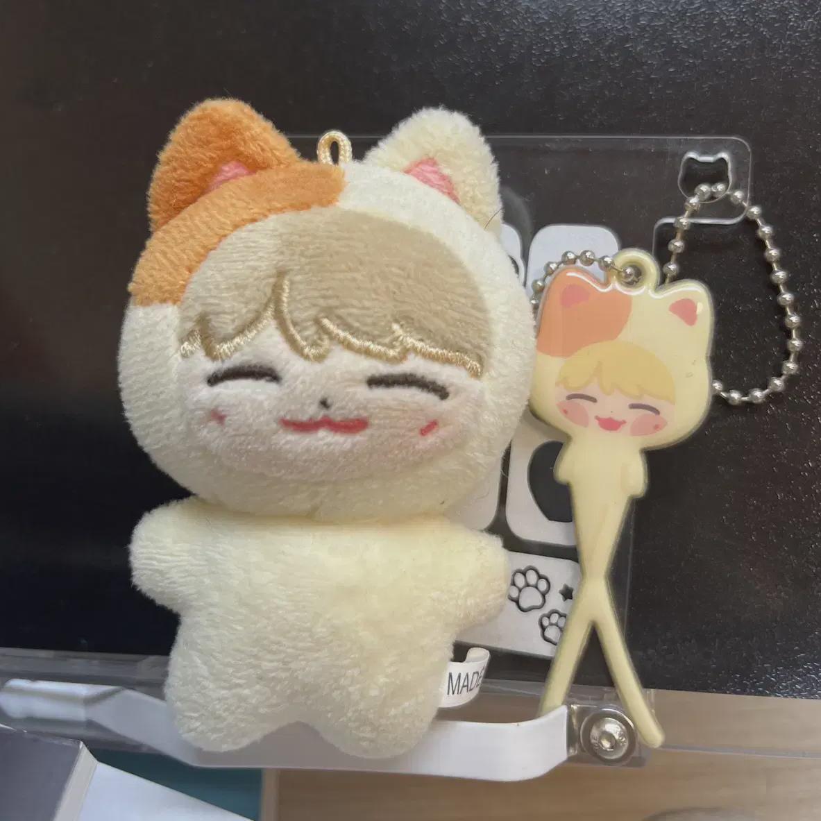 

Nct Reproduction Danim Childs Jan + Long Leg Cheese Jan Soft Key Ring