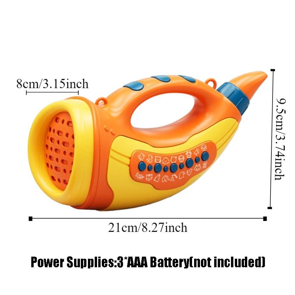 Simulation Animals Rally Horn Toys 30-Sound Lung Capacity Exerciser  Toddler Educational