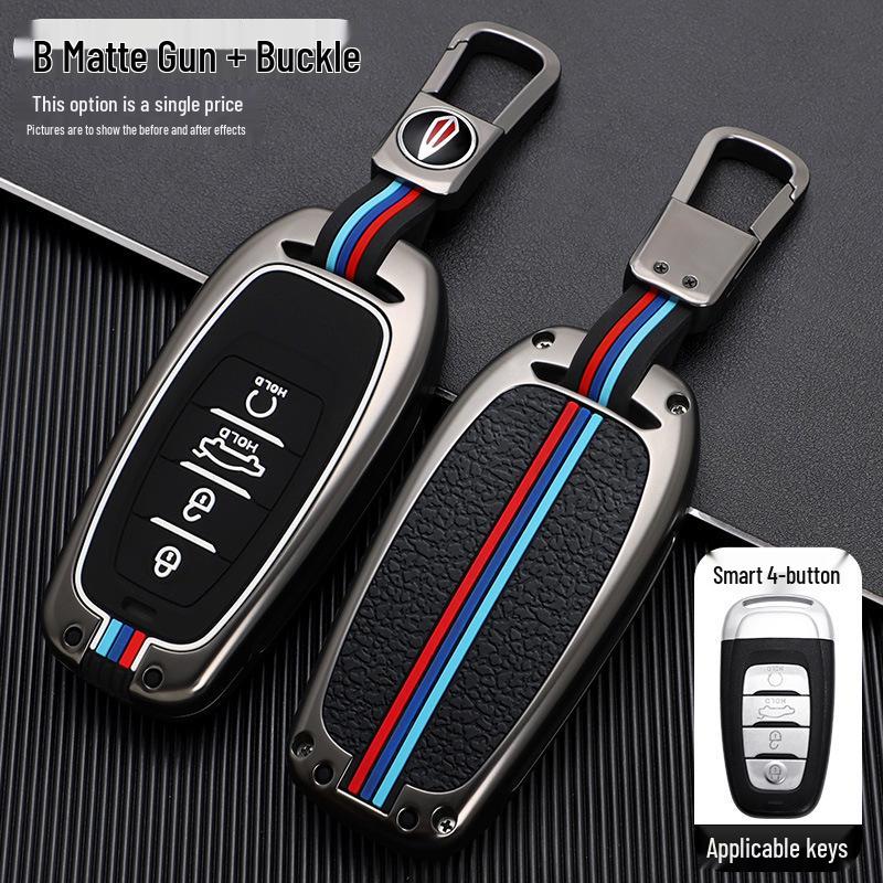 Premium Hongqi H9 Key Case: Full Coverage Shell for H5, H7, and HS7 Models - Unisex Design
