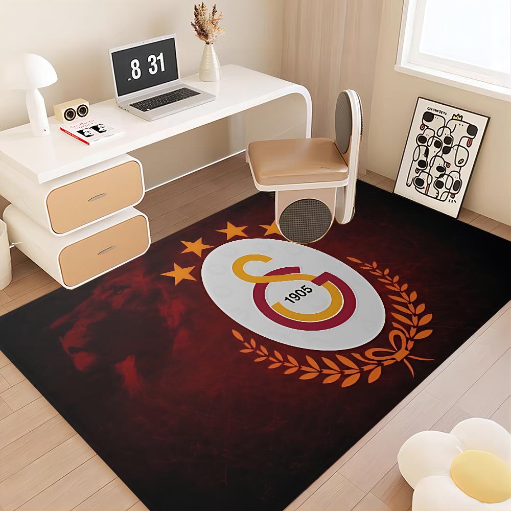 G-Galatasaray Vivid Room Mats Retro Multiple Choice Living Room Kitchen Rug Non-Slip Welcome Rug