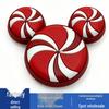 New Mickey Mouse Flower Charms for Crocs – Cute & Versatile PVC Shoe Accessories