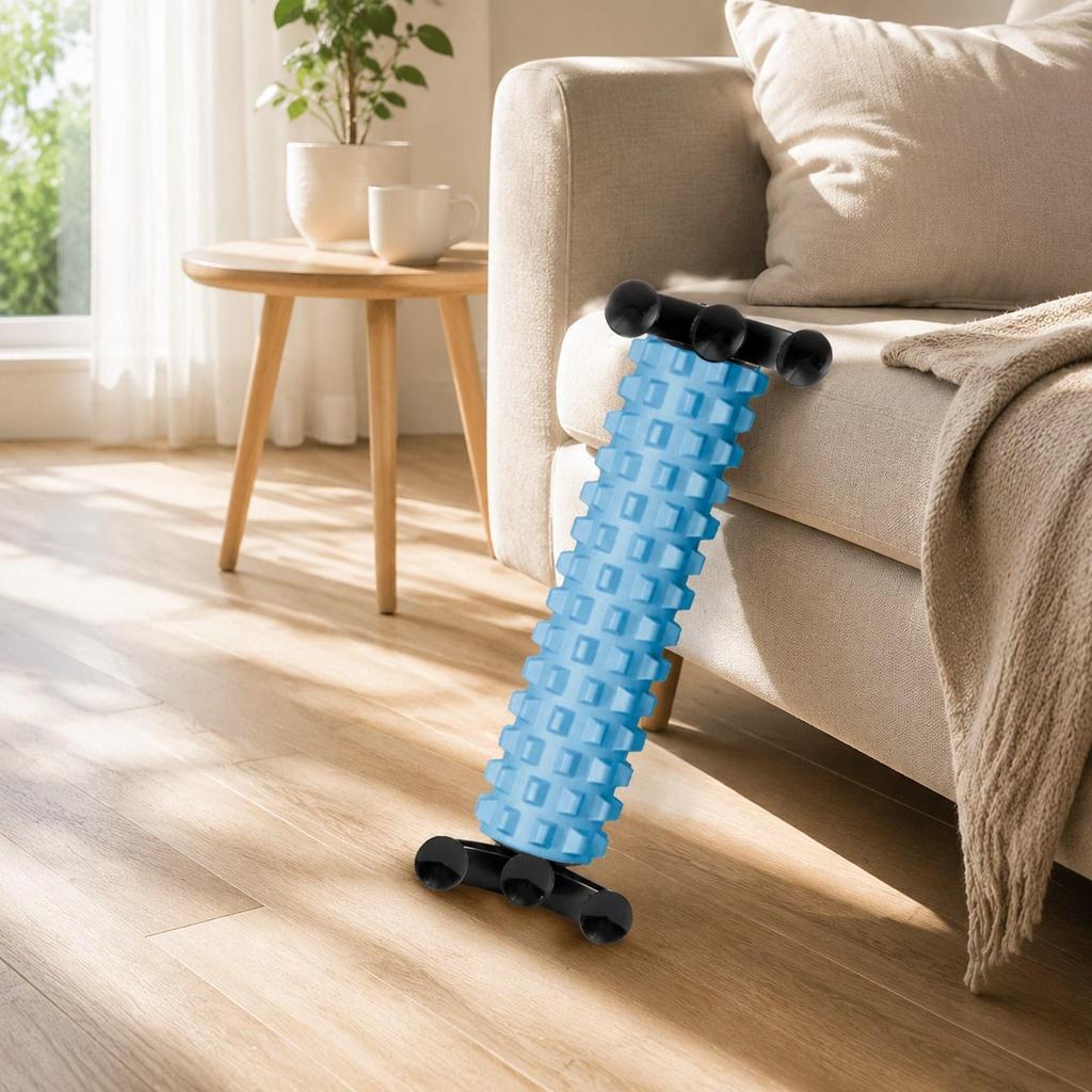 And Stable Foam Massage Roller with Suction Cups for Home Gym, Ideal Full Body Muscle