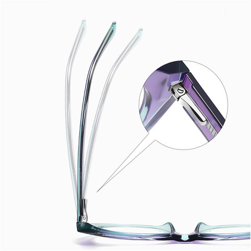 0 -0.5 -0.75 To -6.0 Fashion Cat Eye Myopia Glasses Frame Women Anti Blue Light Computer Shortsighted Prescription Eyeglasses