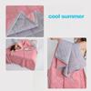 Cooling Summer Quilt: Soft & Thin Fabric, Perfect for Summer Naps, Beach Trips, and Keeping Cool in Air - Conditioned Rooms