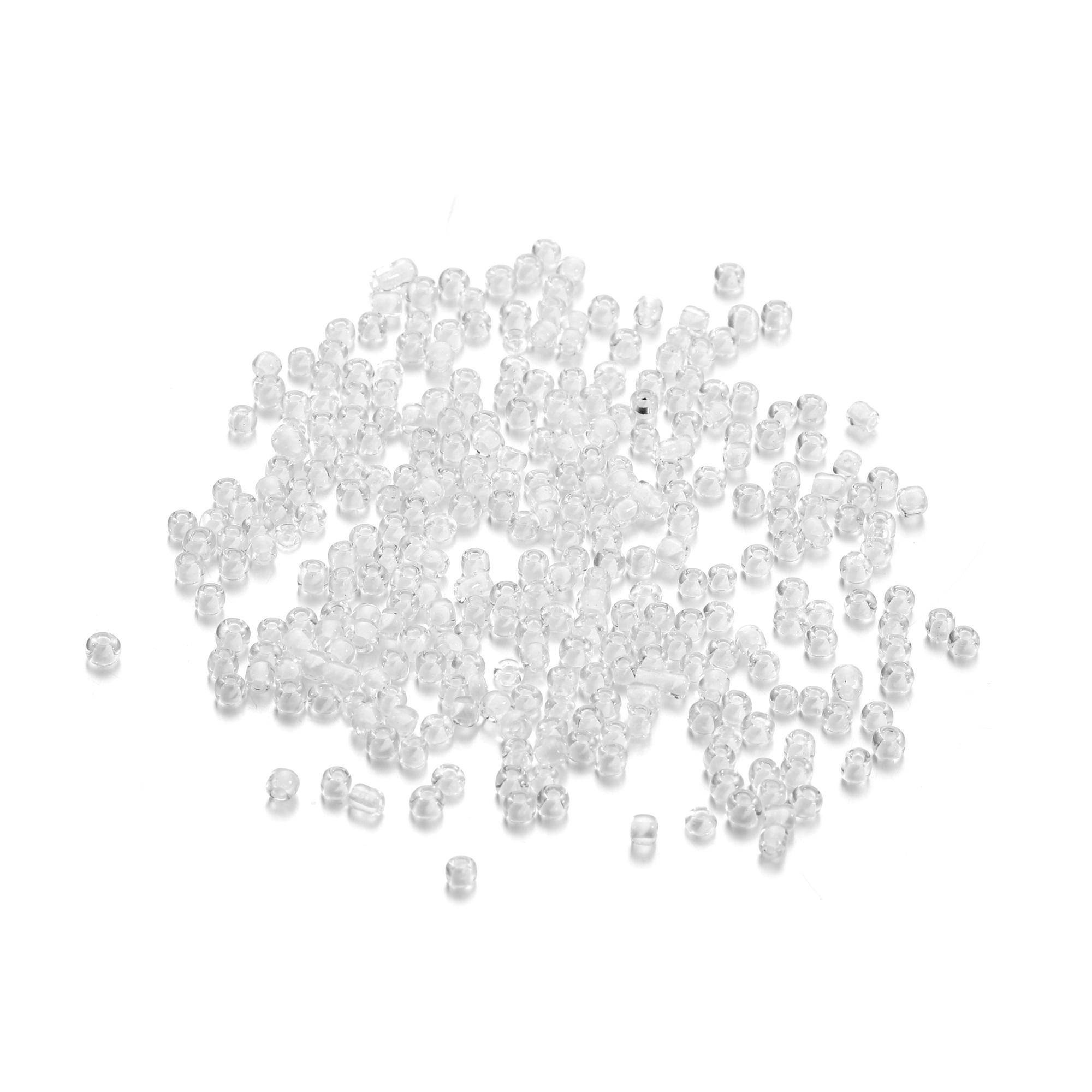 

400-1400Pcs 2mm 3mm 4mm Peach Multicolor Czech Glass Seed Spacer Beads Crystal Round Beads for DIY Jewelry Making Accessories 2mm x 1400Pcs білий