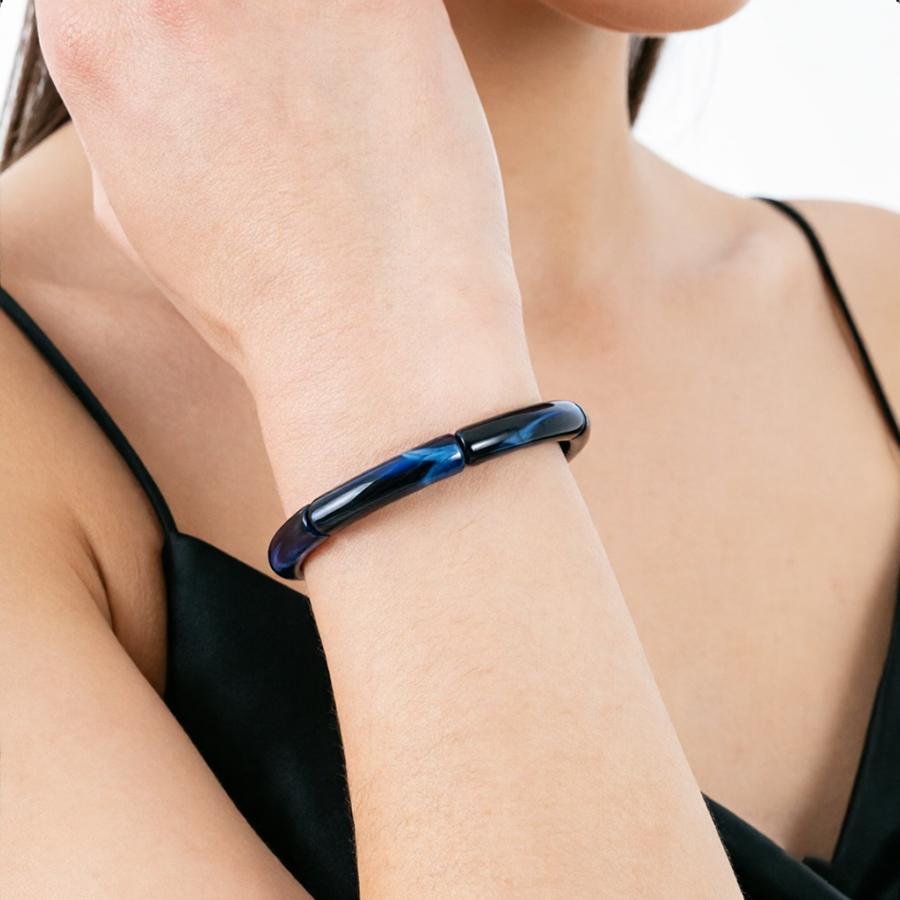 

Novel Fashion Women Bamboo Knot Bracelet 4 Color Options Soft Against Skin Colorfast And Eetains Its Shape Friendship Braslet темно-синий