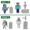 Mattel Minecraft Basic Figures B 8 Figures per Ages 6 and Assortment, Box, Up, Multi-pack GTP08-987B