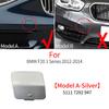 For BMW F20 Car Front Bumper Tow Hook Cover Cap Black White For BMW 1 Series 116 118 120 125i 2012-2018 51117292947 51117387170