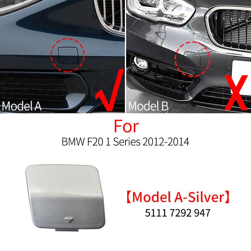 For BMW F20 Car Front Bumper Tow Hook Cover Cap Black White For BMW 1 Series 116 118 120 125i 2012-2018 51117292947 51117387170