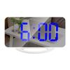 Creative Multi-function LED Mirror Clock Makeup Mirror Digital Alarm Clock Simple Desktop Automatic Photosensitive Electronic Clock