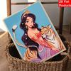 Disney Jasmine Tiger Diamond Art Painting Kit Home Wall Decor Handmade Gift Unique Mosaic Craft Beads Pattern DIY Art Supplies