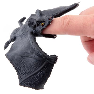 1 Stück Gefälschte Weiche 3D Fledermaus Requisiten Halloween Tier Anhänger Simulation Fledermaus Spielzeug Halloween Party DIY Hängende Dekoration 3 Größen