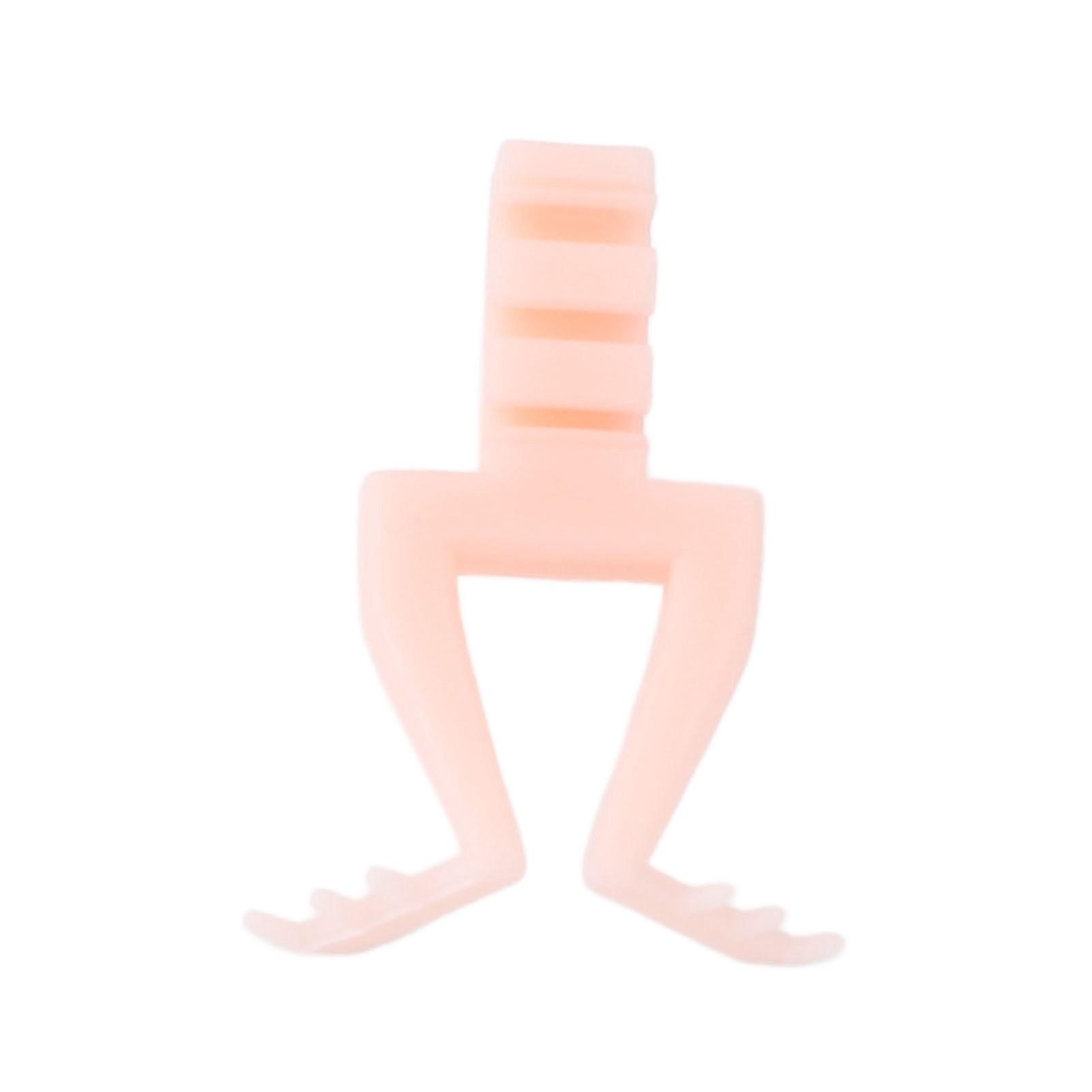 

Eyelash Separator Tool Silicone Washable Reusable Convenient Use Eyelash Extension Lash Assist Tool for Beauty Salon Pinkish