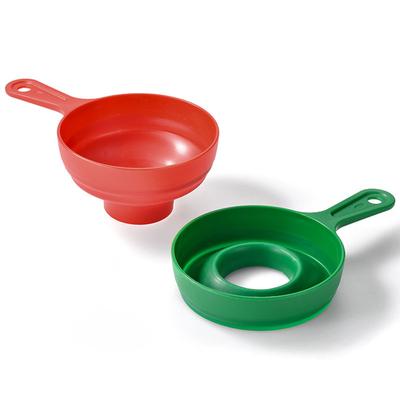 Silicone Folding Retractable Wide Mouth Funnel Liquid Fill Dispenser Gadget