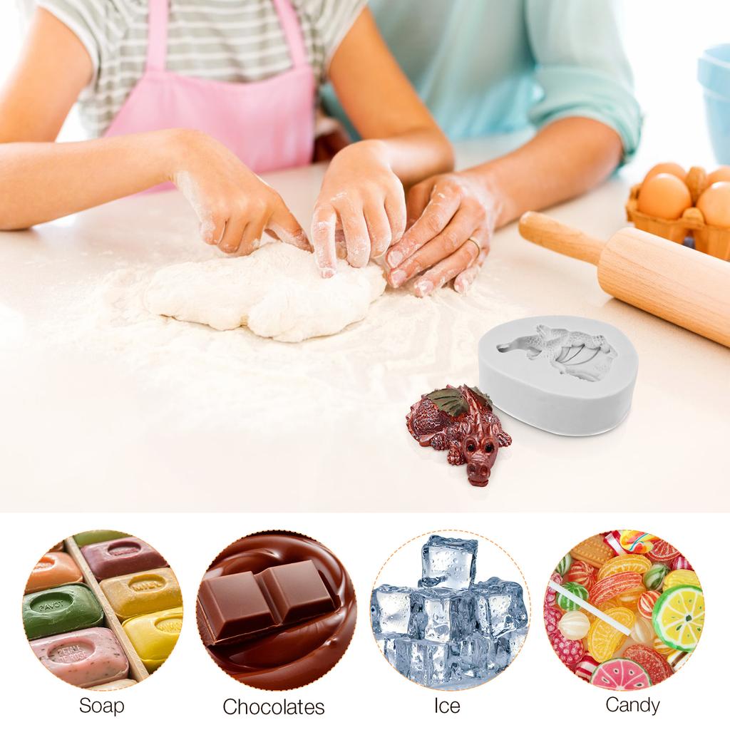 Cake Decorating Mould Lolly Fondant Molds Candy Baking Tool Chocolate Decorations Kitchen Bakery Silicone for Decorate