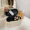 Leather PU Cosmetic Bag Portable Women's Large Capacity Cosmetic Bag Multifunctional Waterproof Cosmetic Bag