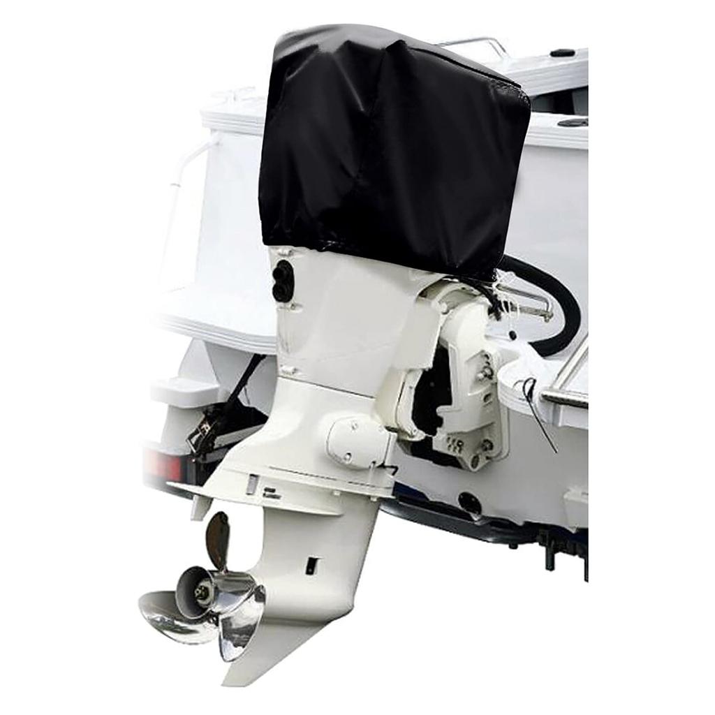 Yacht Outdoor Protective Cover Outboard Hood Dust Cover Outboard Head Cover Adjustable Boat Engine