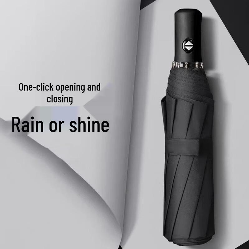 HUAJI Automatic Sun & Rain Umbrella