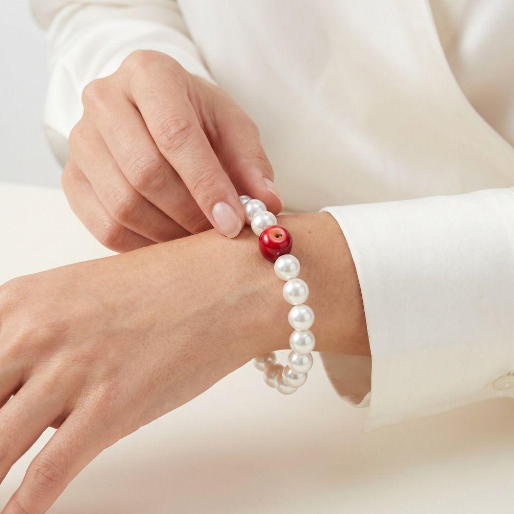 Resin Beads Bracelet Dopamine Summer Bohemian Jewelry Kawaii Simulation Fruit Bracelet  Party