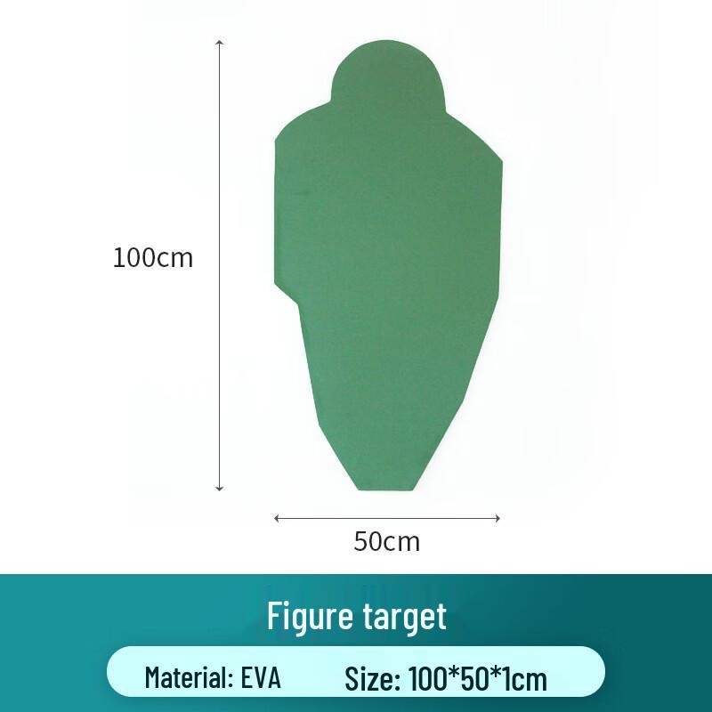 De aite EVA Human Body Silhouette Target Board Standard