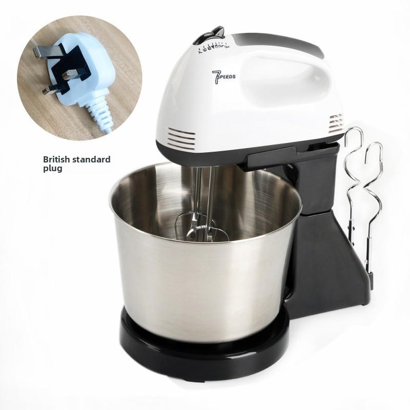 7-Gang Automatischer Elektrischer Standmixer Lebensmittelmixer Teigkneter Mit Rührschüssel Für Das Backen Zu Hause
