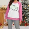Sweaters For Women  R-neck Striped Cute Color Block Fall Winter Knitted Pullover Tops