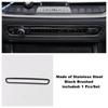 Stainless Steel Car Center Console Buttons Decorative Sequ Cover Trim Fit For BMW 3 Series G20    Accessories