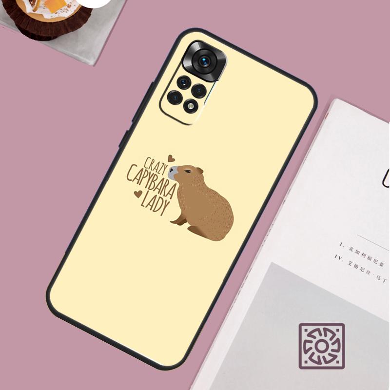

Cute Cartoon Capybara Case For Xiaomi Redmi Note 14 12 11 10 13 15 Pro Plus Redmi 15C 15 13 10C 12C 13C 14C Cover Redmi Note 15 5G