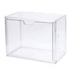 Figures Display Case Transparent Acrylic Airtight Stackable Figures Showcase for Dolls Collectibles Books