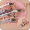 Fabric Baby Pacifier Clip Holder Hand-woven Pacifier Clips Baby Toys Anti-loss Clip Infant Newborn Nursing Tools Accssories New
