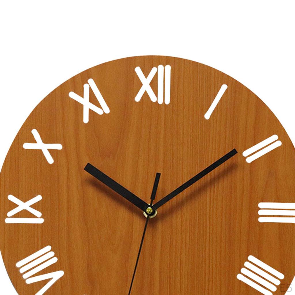 12 Inch Wood Wall Clock