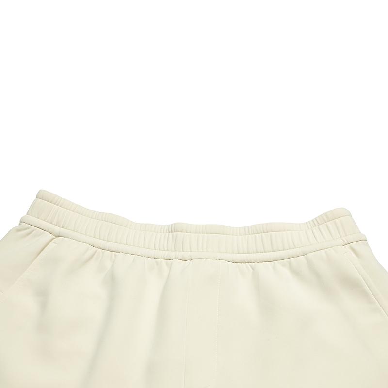 Fila Golf Series Fashion Trendy Casual Comfortable Versatile Elastic Straight Leg Knit Sports Pants Women Pants Asparagus-White A11W545613FIV