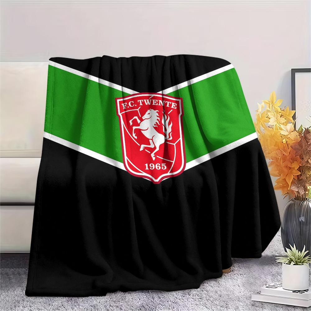 Football Club Twente Flannel Blanket, High quality Comfortable for All Seasons, Home Decor, Warmth and Comfort