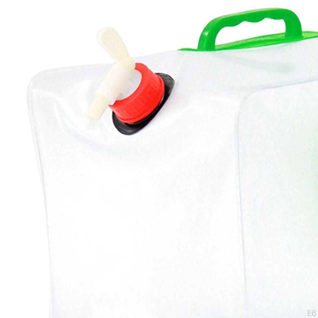 Collapsible Water Container Bag Bottle Carrier Equipment Bucket Tank Storage