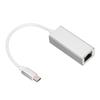 Ethernet Adapter USB C to RJ45 Ethernet Silver Stable Transmission Converter for MacBook Pro for Galaxy S9 S8  Note