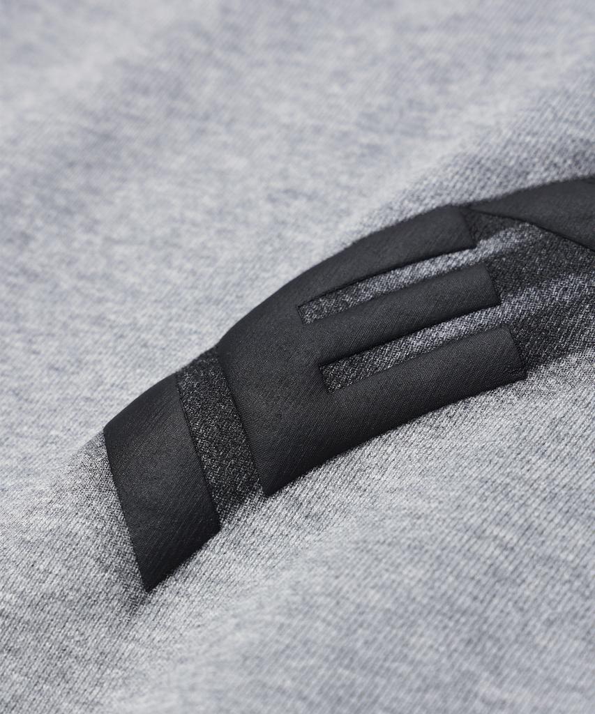Motion Logo Hoodie Melange Gray