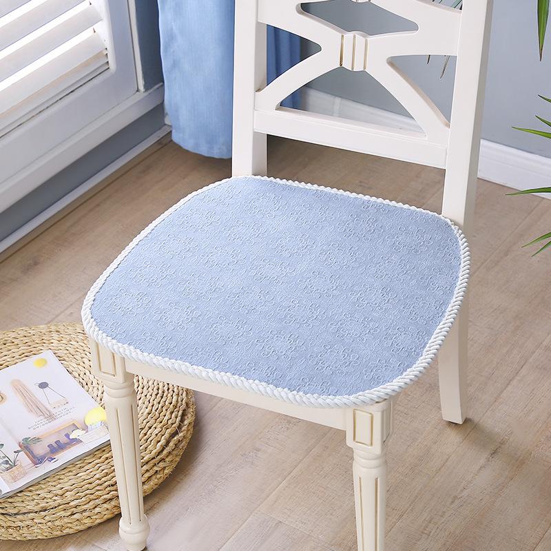 

Office Chair Cushion Four Seasons Universal Non-slip Stool Chair Cushion Cushion Long-term Sitting Boss Chair Butt Cushion 44 * 45cm