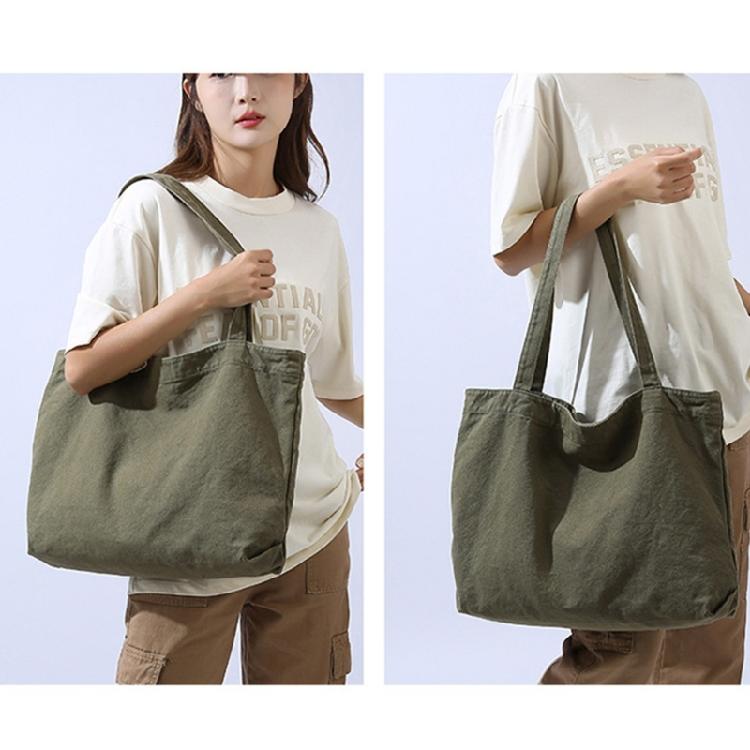 Shopping Shoulder Bag Large Capacity Hobo Bags Women Girl Canvas Tote Bag