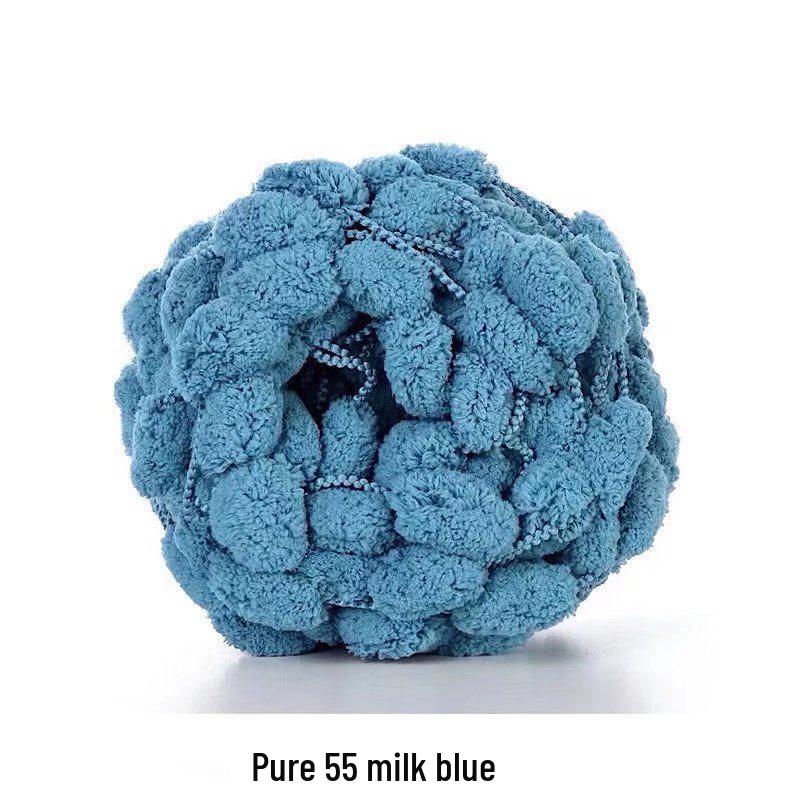 Dickes Woll-Perlgarn für handgestrickte Sofa- und Autositzkissen