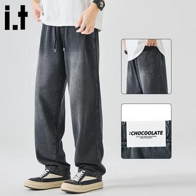 :CHOCOOLATEit Herren American Retro Loose Straight Jeans