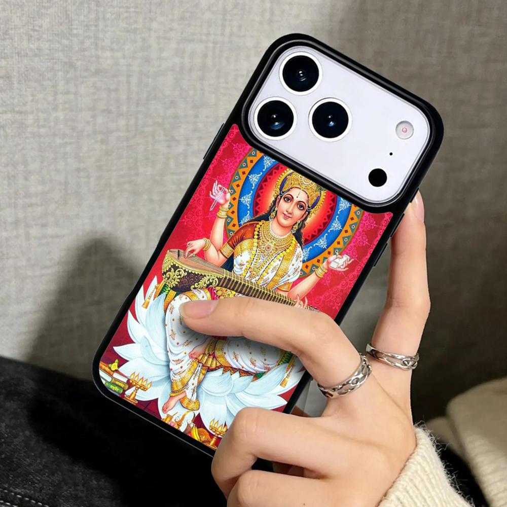 Capa Case for iPhone 17 Air 16 Pro Max 15 Plus 11 13 Mini 14 12 Back Phone Cover Lord Shiva Hindu God Buddha India