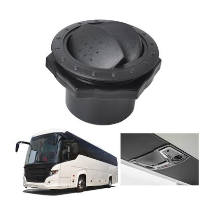 Univerzální výstup deflektoru klimatizace do auta Kulaté otočné vnitřní větrací otvory pro RV Autobus Nákladní automobil Camper-Caravan Příslušenství