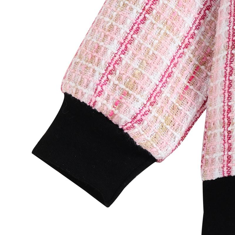 Kleinkind Baby Mädchen Kleidung Herbst Kleid Casual Plaid Strickjacke Top + Plaid Rock Mädchen Sets Neugeborenen Baby Kleidung Anzug