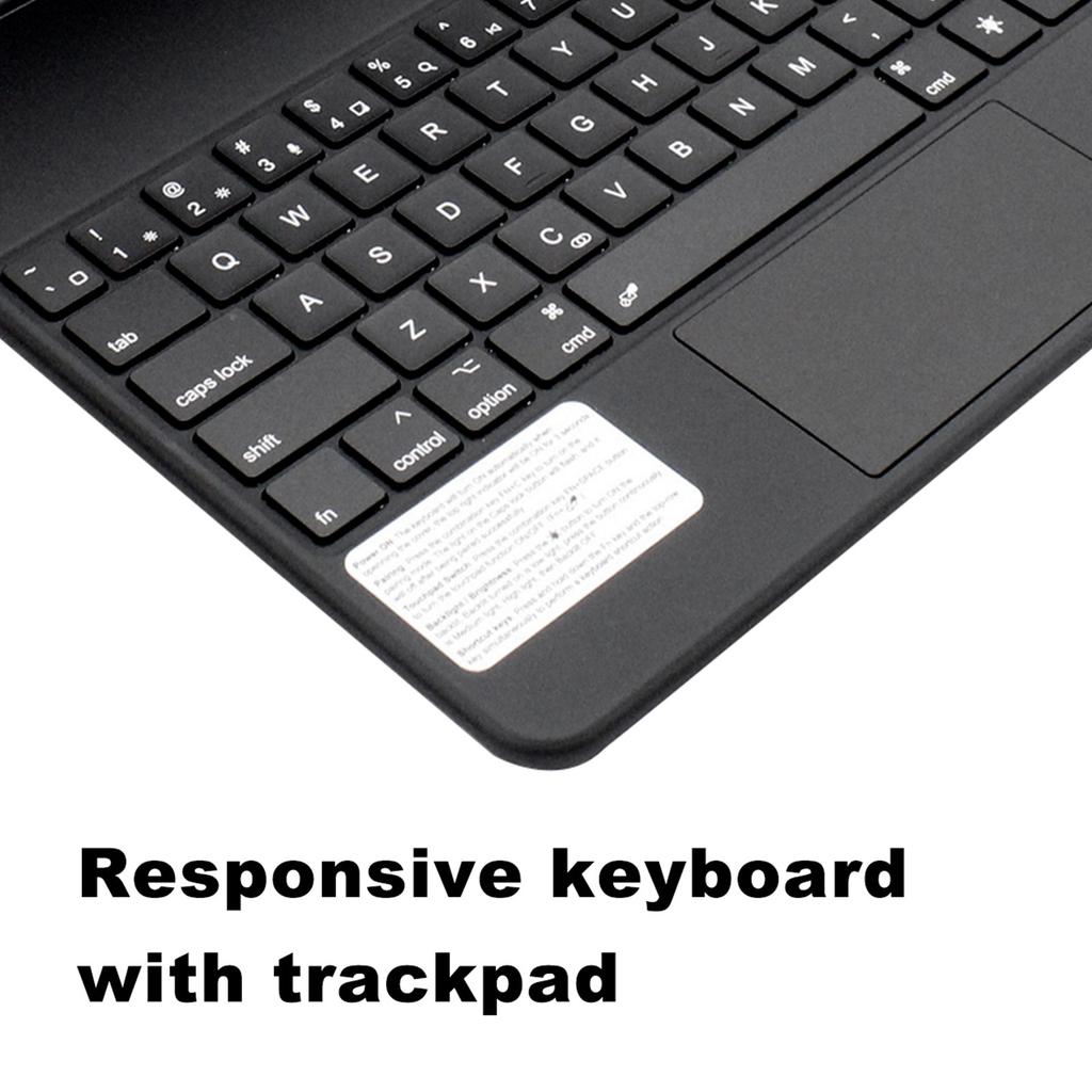 Magic Keyboard Multi functional Trackpad Backlit Wireless BT Connection Long Battery Life Full Protection Suitable for