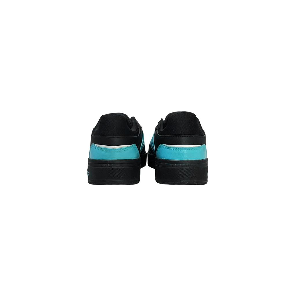 Adidas Neo Courtbeat Blue Synthetic Leather Low top Skateboard Shoes Unisex Black ID9660(Team286-)